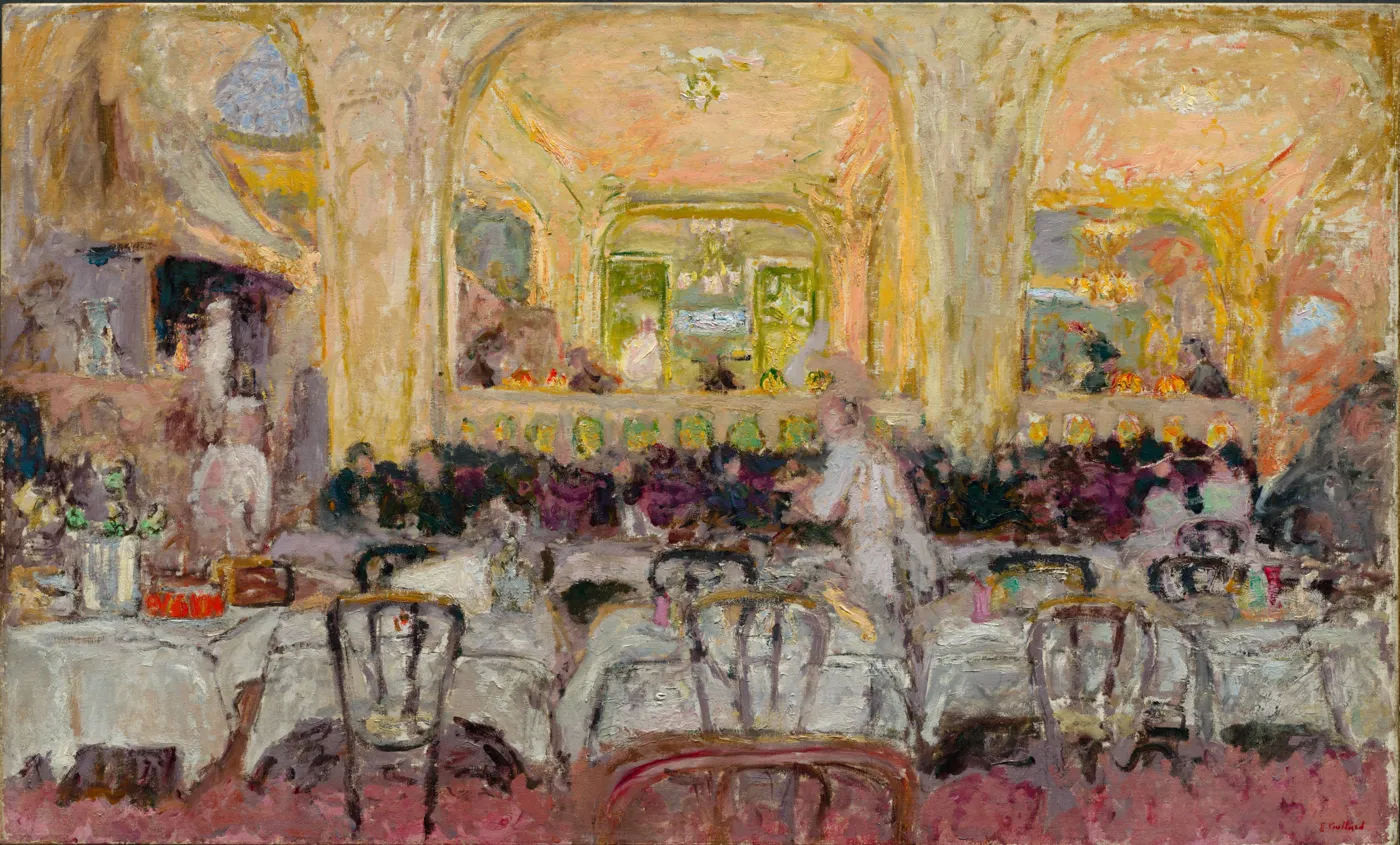 Эдуар Вюйяр, «Кафе Веплер», около 1908-1910. Кливлендский музей искусств