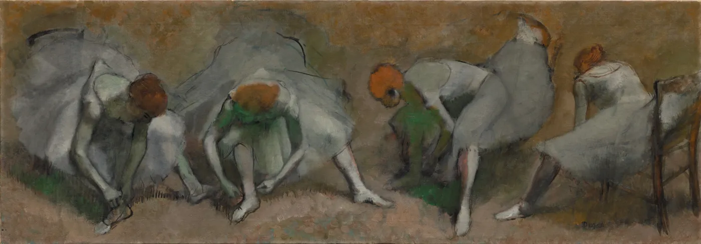 Эдгар Дега, «Фриз танцовщиц», около 1895. Кливлендский музей искусств