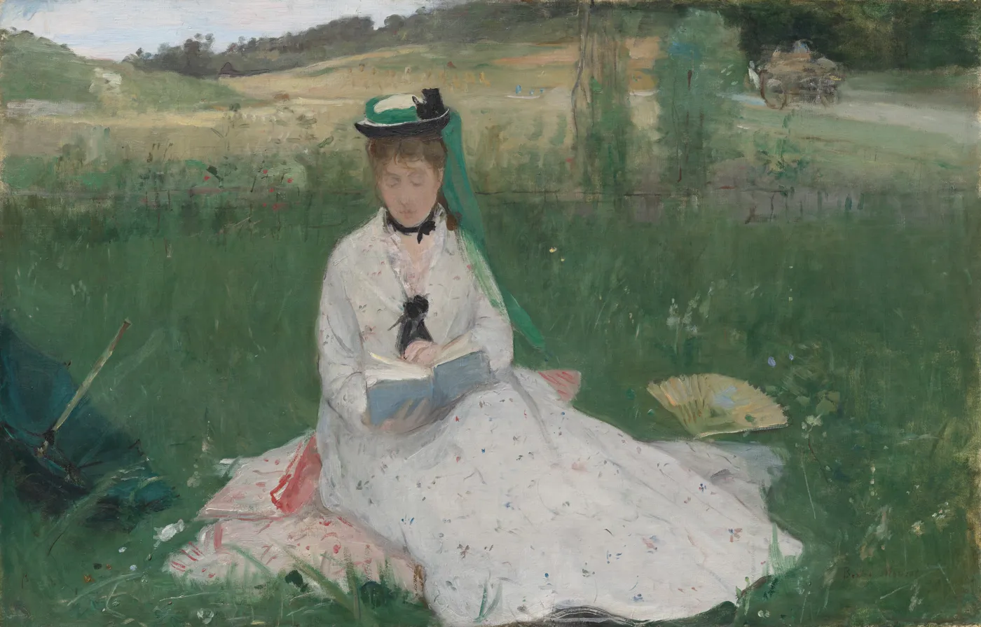 Берта Моризо, «Чтение», 1873. Кливлендский музей искусств
