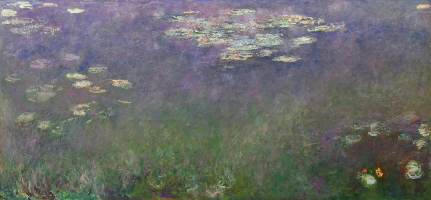 Клод Моне, «Водяные лилии», около 1915-1926. Кливлендский музей искусств